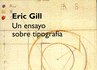 Un ensayo sobre tipografía