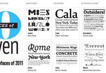 Las mejores tipografías del 2011