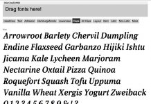 Font Testing, una productiva herramienta web.