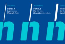 Geogrotesque Stencil Italic