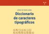 Diccionario de caracteres tipográficos