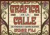 Gráfica de la calle. Letreros de Barcelona
